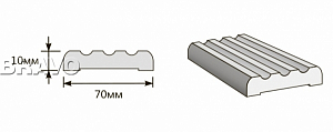 Товар Наличник Тип-3 2100x70x10 BRK545